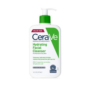 CeraVe Hydrating Facial Cleanser | Moisturizing Non-Foaming Face Wash