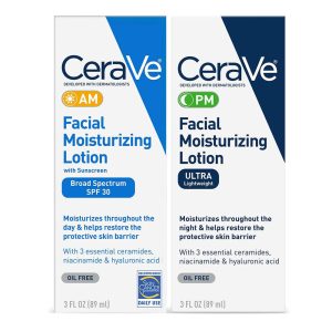 CeraVe Day & Night Face Lotion Skin Care Set