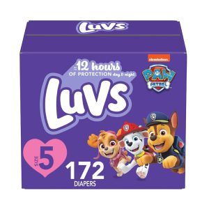 Luvs Diapers Size 5, 172 count - Disposable Diapers