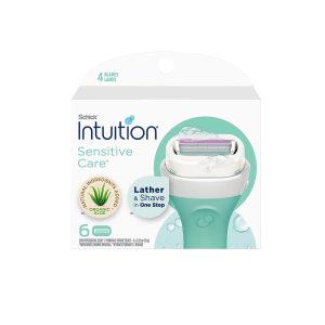 Schick Intuition Refill, Razors for Women Sensitive Skin